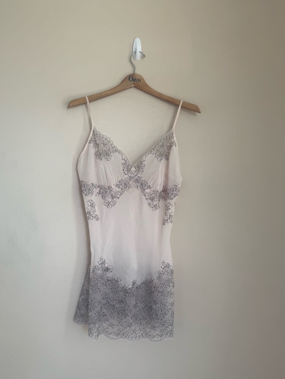 100% Silk NWT Vintage (2002) Sheer Light Pink Victoria’s Secret Slip